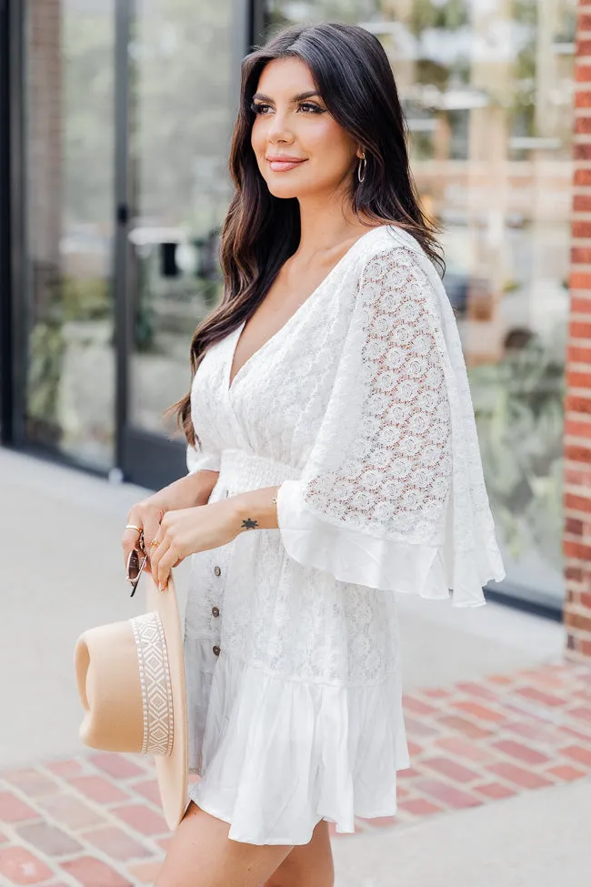 A Happier Place White Lace Romper FINAL SALE sold by Pink Lily product image thumbnail 3