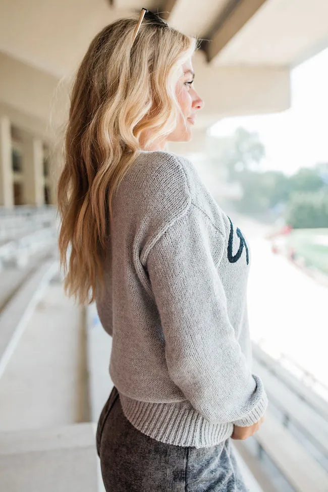 So Excited For Game Day Grey Sweater SALE sold by Pink Lily product image thumbnail 5