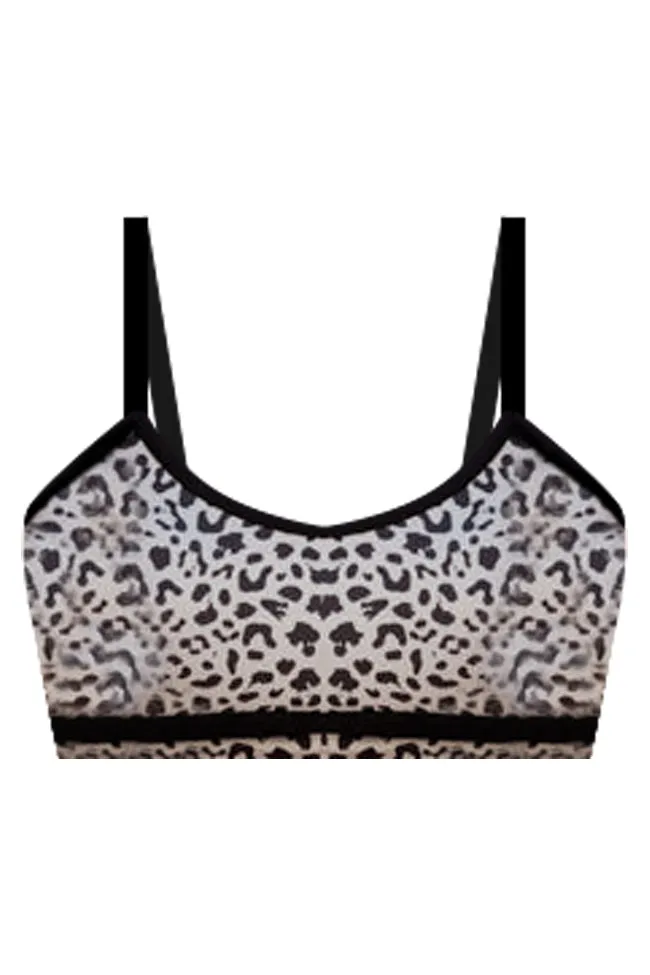 Meant For You Black Leopard Bikini Top FINAL SALE sold by Pink Lily product image thumbnail 5