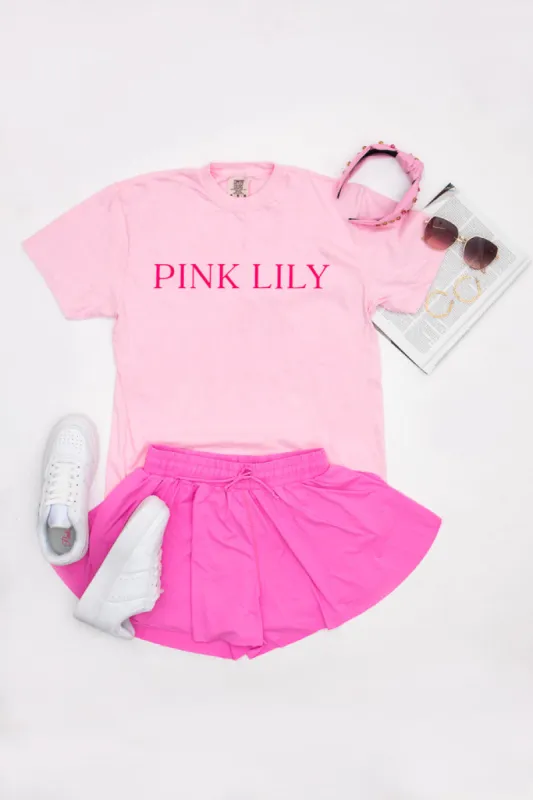 Pink Lily Blossom Comfort Colors Graphic Tee sold by Pink Lily