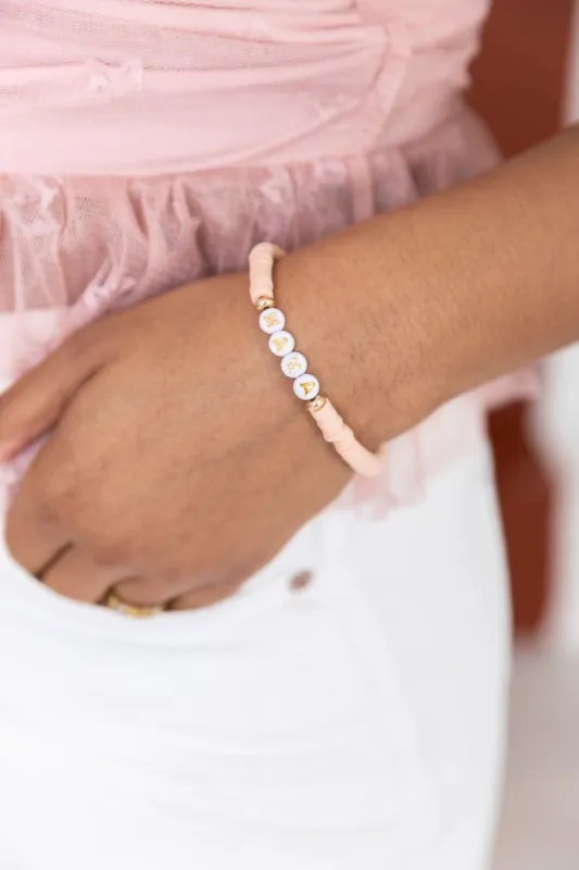 Your Mother And Mine Rubber Disc Mama Bracelet FINAL SALE sold by Pink Lily