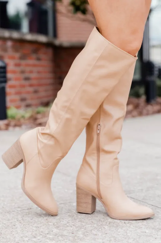 Kinsley Camel Tall Boot FINAL SALE sold by Pink Lily
