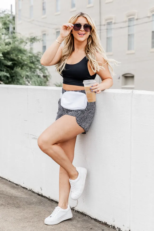 Finish Line Black Sports Bra FINAL SALE sold by Pink Lily product image thumbnail 2