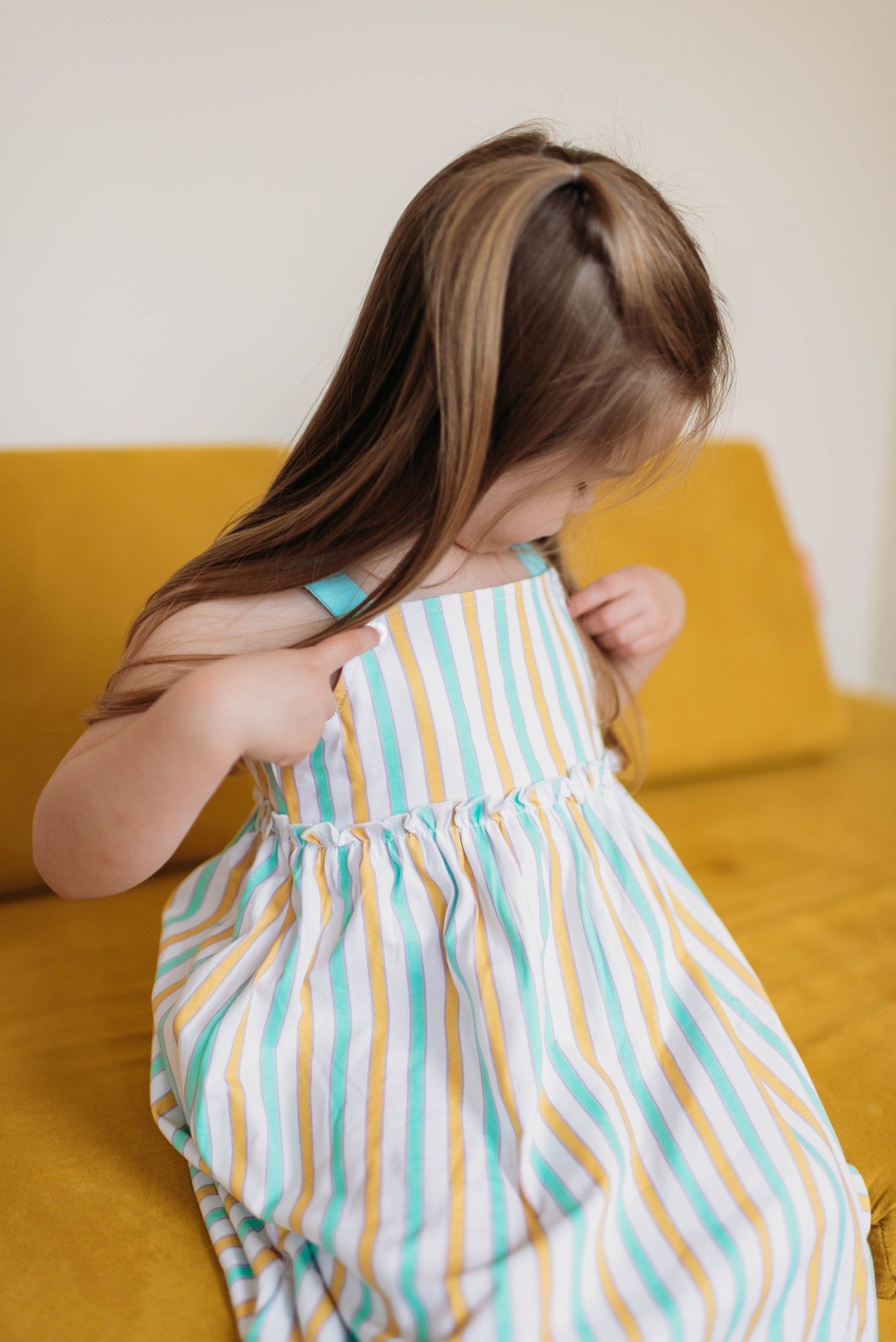 Guaranteed Dream Girls Multi Stripe Midi Dress FINAL SALE sold by Pink Lily product image thumbnail 2