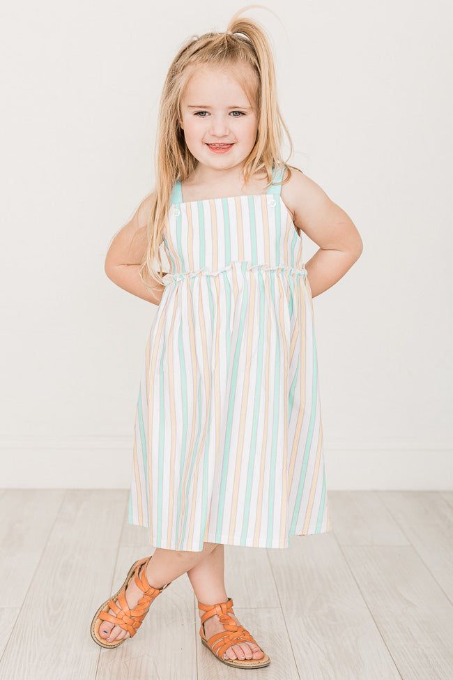 Guaranteed Dream Girls Multi Stripe Midi Dress FINAL SALE sold by Pink Lily product image thumbnail 4