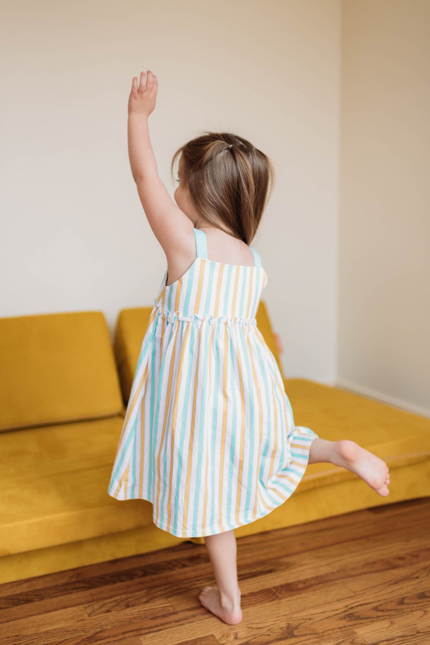 Guaranteed Dream Girls Multi Stripe Midi Dress FINAL SALE sold by Pink Lily product image thumbnail 3