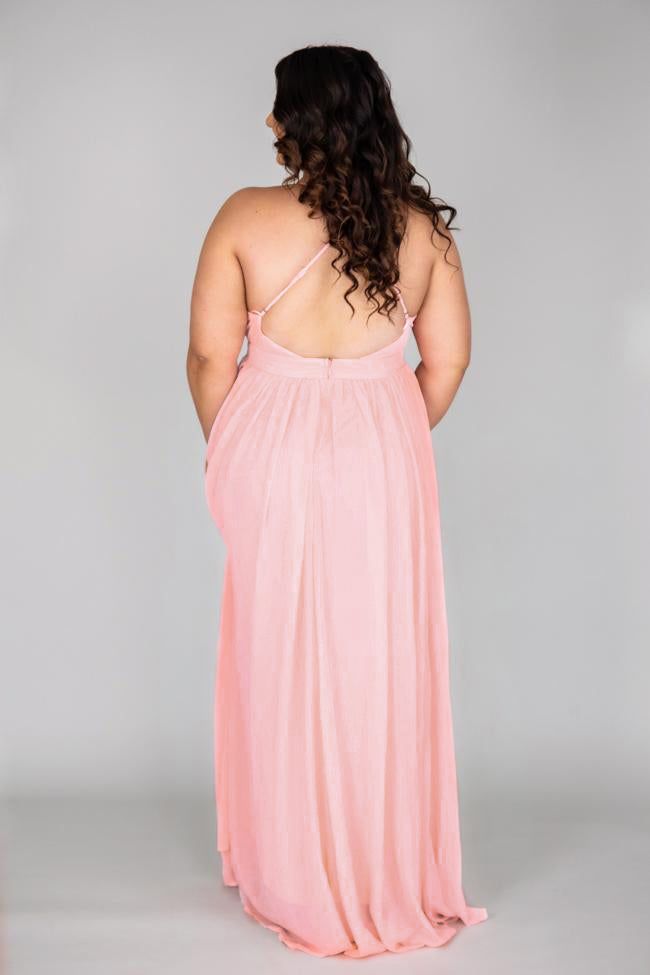 It All Begins With Love Pink Maxi Dress FINAL SALE sold by Pink Lily product image thumbnail 13