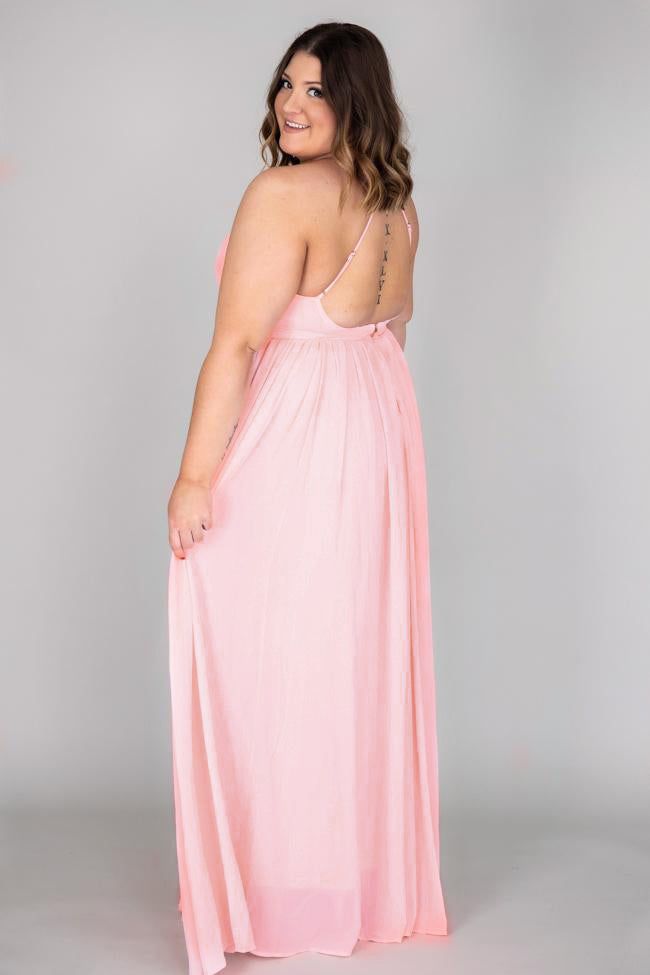 It All Begins With Love Pink Maxi Dress FINAL SALE sold by Pink Lily product image thumbnail 16