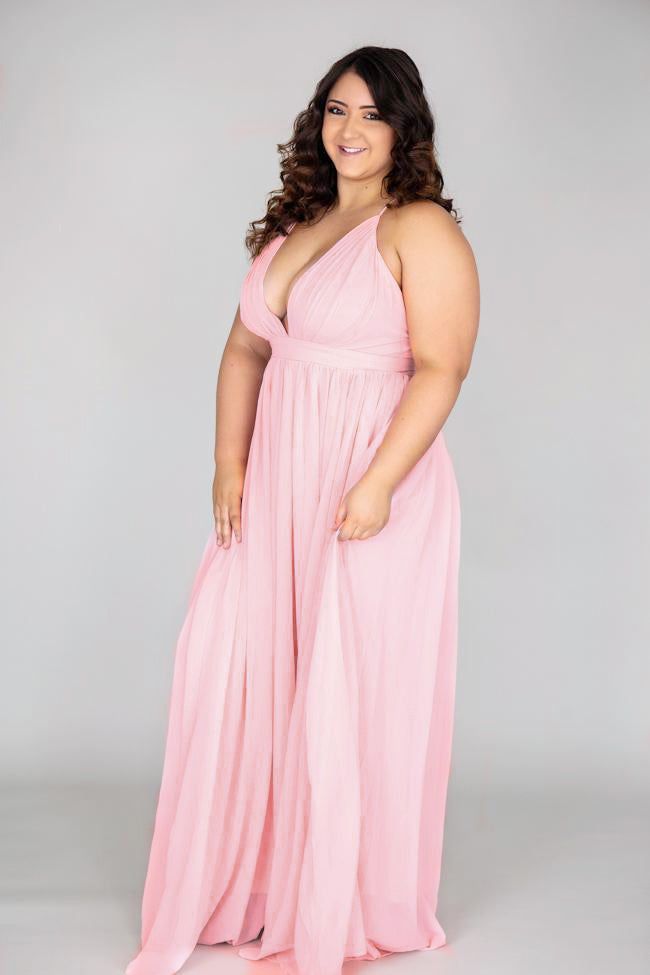 It All Begins With Love Pink Maxi Dress FINAL SALE sold by Pink Lily product image thumbnail 12