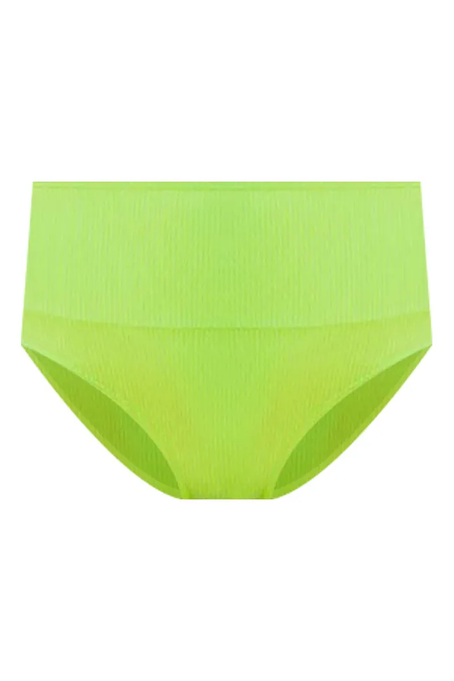 Needing Vitamin Sea Neon Lime Bikini Bottoms FINAL SALE sold by Pink Lily product image thumbnail 5