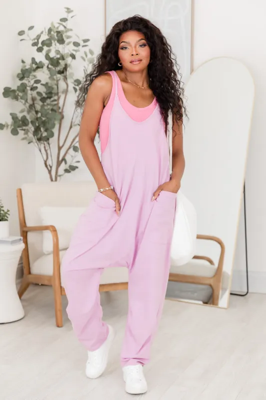 Day In The Life Orchid Jumpsuit FINAL SALE sold by Pink Lily