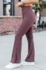 Believe In Yourself Brown Flare Leggings FINAL SALE sold by Pink Lily
