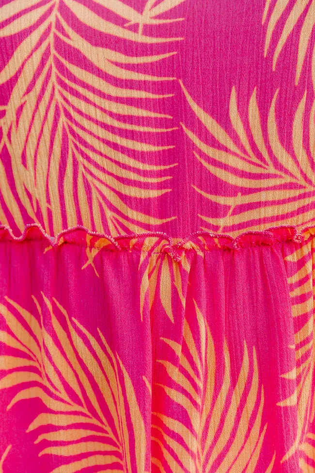 Besides The Fact Pink Printed Tank FINAL SALE sold by Pink Lily product image thumbnail 3