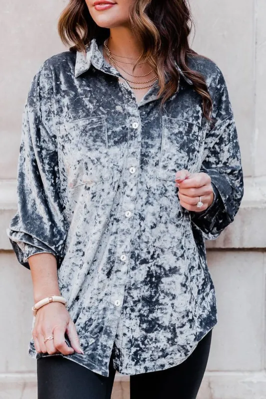 Rocky Ridge Crushed Velvet sold by Pink Lily