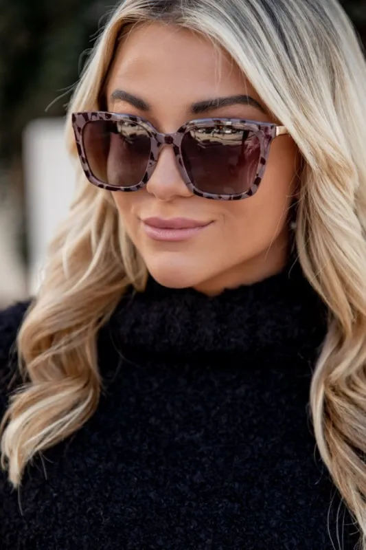 Madison Blue And Pink Tortoise Sunglasses sold by Pink Lily