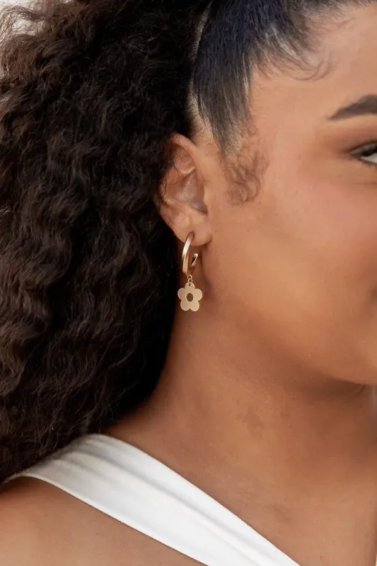 Only We Know Gold Flower Huggies FINAL SALE sold by Pink Lily