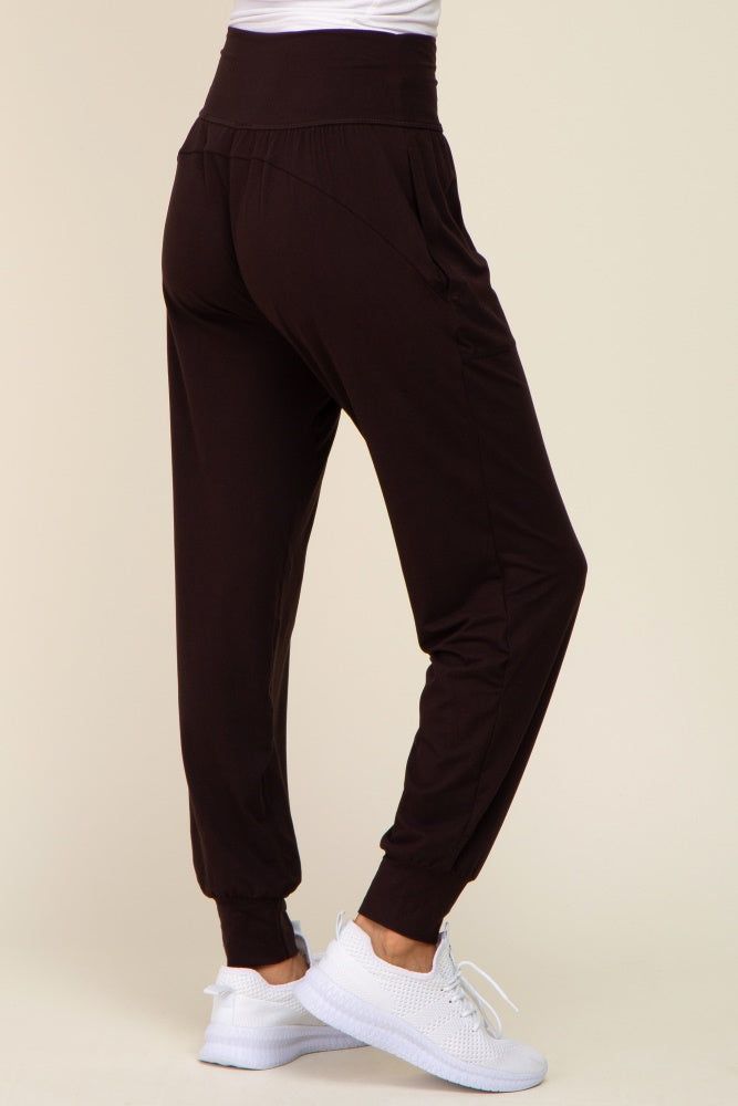 Brown Joggers sold by Pinkblush product image thumbnail 4