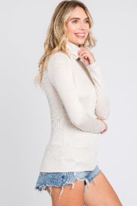Beige Ribbed Maternity Top sold by Pinkblush