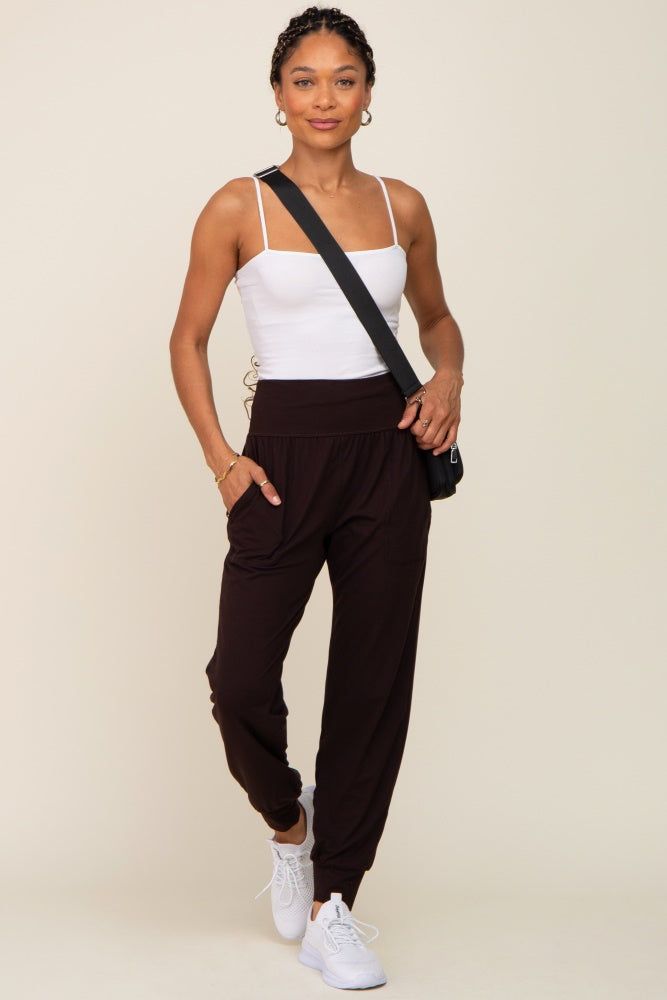 Brown Joggers sold by Pinkblush product image thumbnail 5