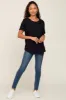Black Basic Tee sold by Pinkblush