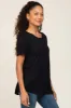 Black Basic Tee sold by Pinkblush