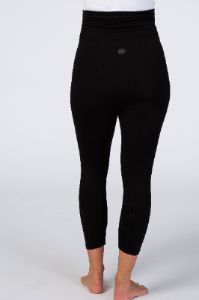 Black Belly Bandit Bump Support Capri Leggings sold by Pinkblush