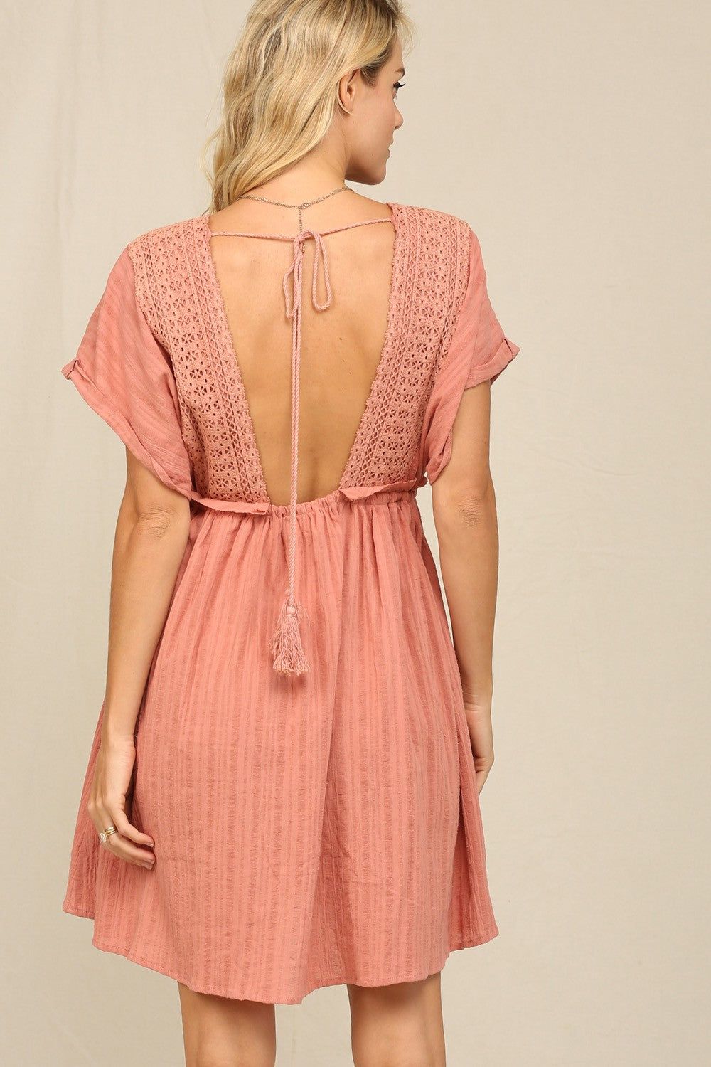 Clay Flowy Dress sold by Pinkblush product image thumbnail 3