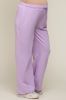 Lavender Drawstring Wide Leg Maternity Lounge Pants sold by Pinkblush