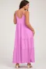 Pink Tiered Sleeveless Maternity Maxi Dress sold by Pinkblush
