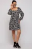 Black Floral Long Sleeve Maternity Dress sold by Pinkblush