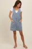 Light Blue Denim Front Pocket Skirt Overalls sold by Pinkblush