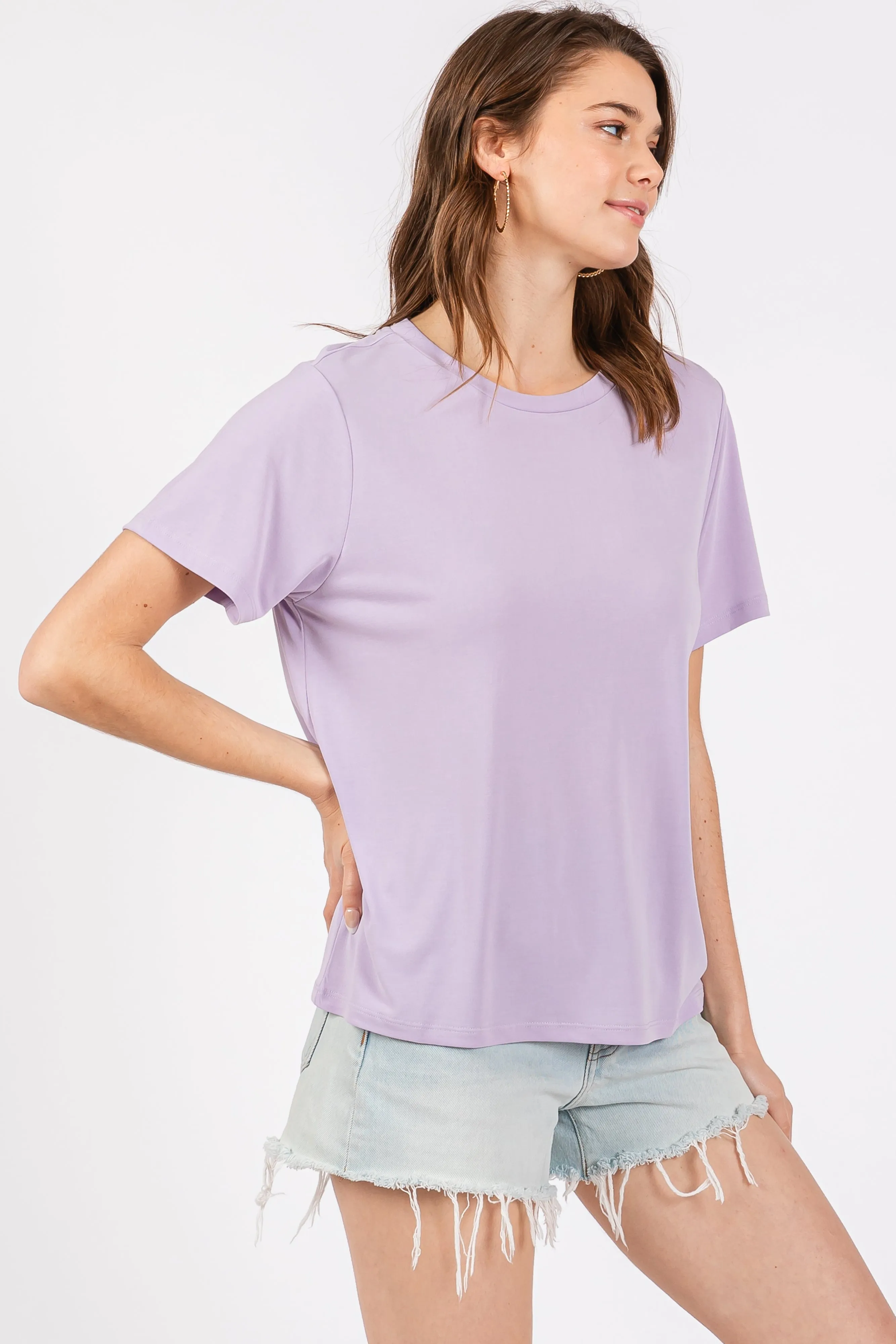 Lavender Dolman Sleeve Top sold by Pinkblush product image thumbnail 2