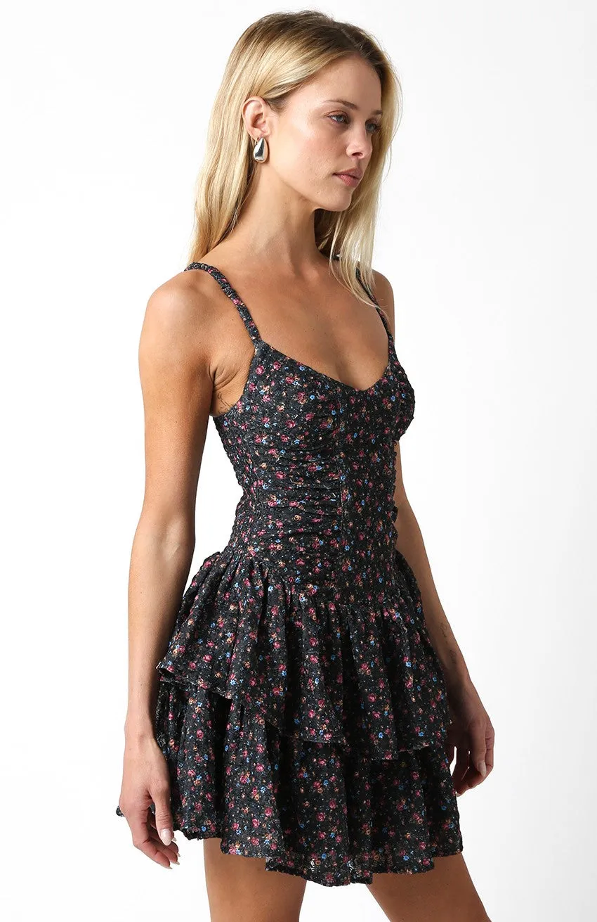 Black Berry Mini Dress sold by Pinkblush product image thumbnail 4