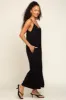 Black Basic Cropped Wide Leg Jumpsuit sold by Pinkblush
