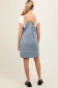 Blue Chambray Front Pocket Maternity Dress sold by Pinkblush