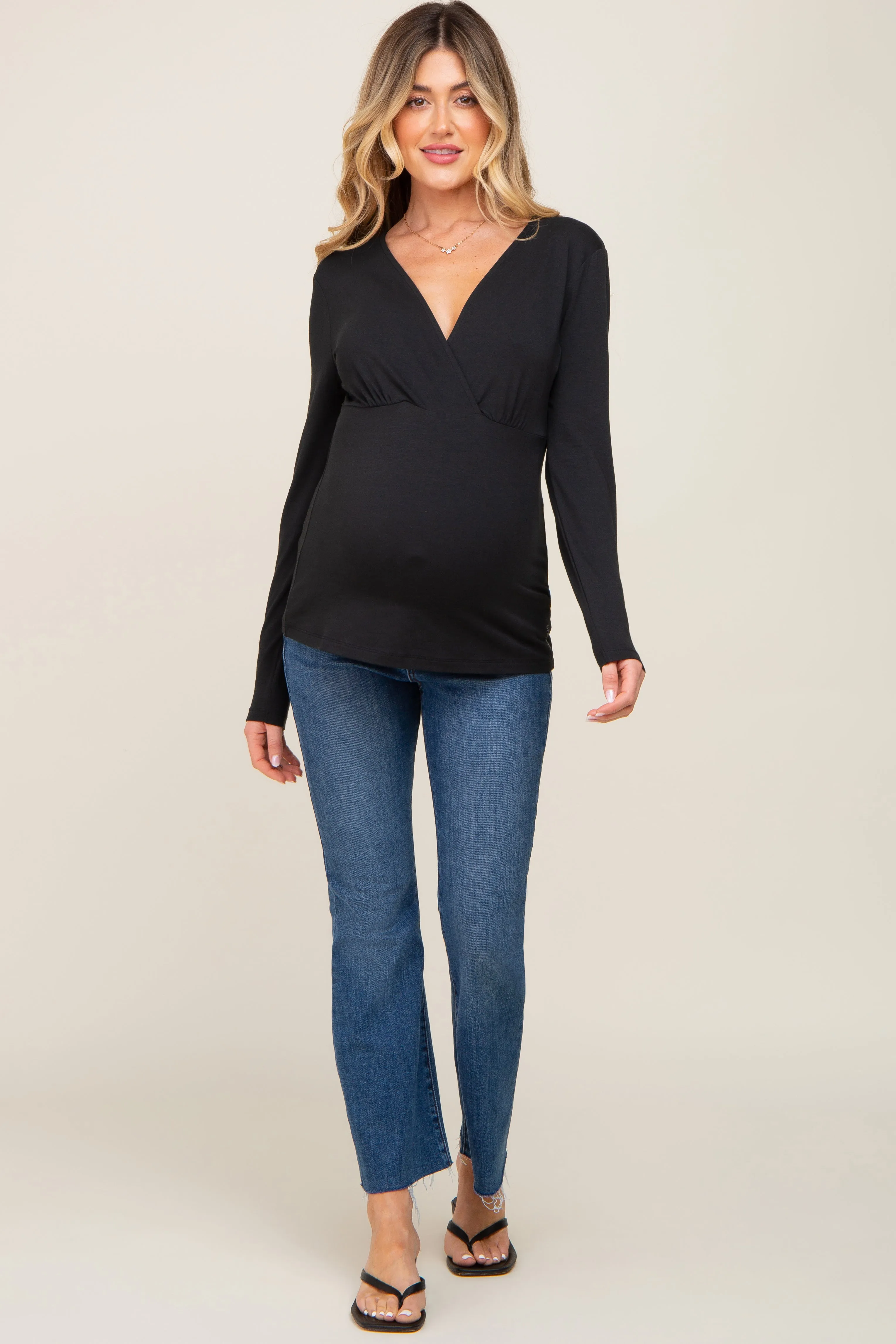 Black Bravado Designs Long Sleeve Nursing Top sold by Pinkblush product image thumbnail 5