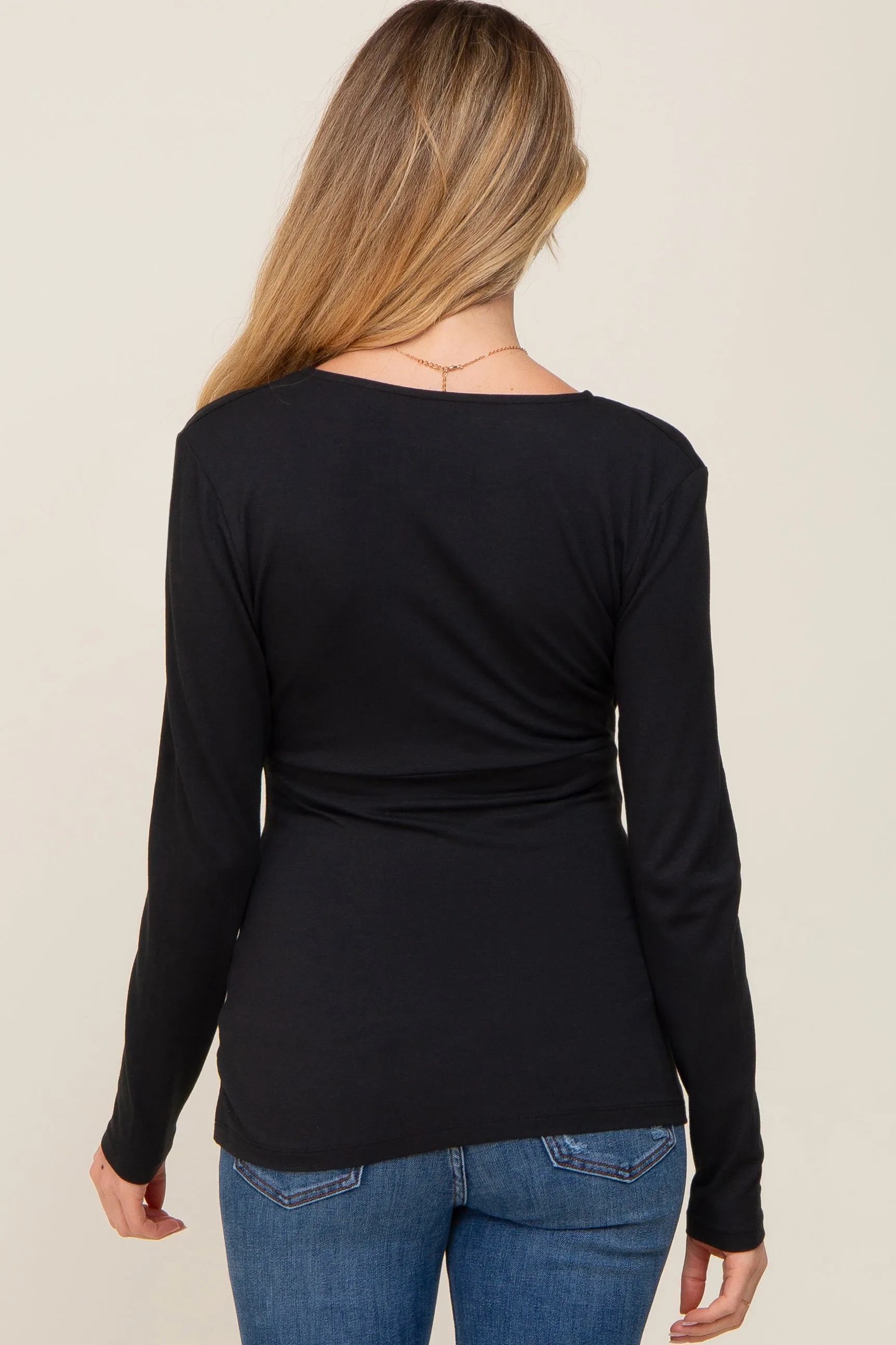 Black Bravado Designs Long Sleeve Nursing Top sold by Pinkblush product image thumbnail 3