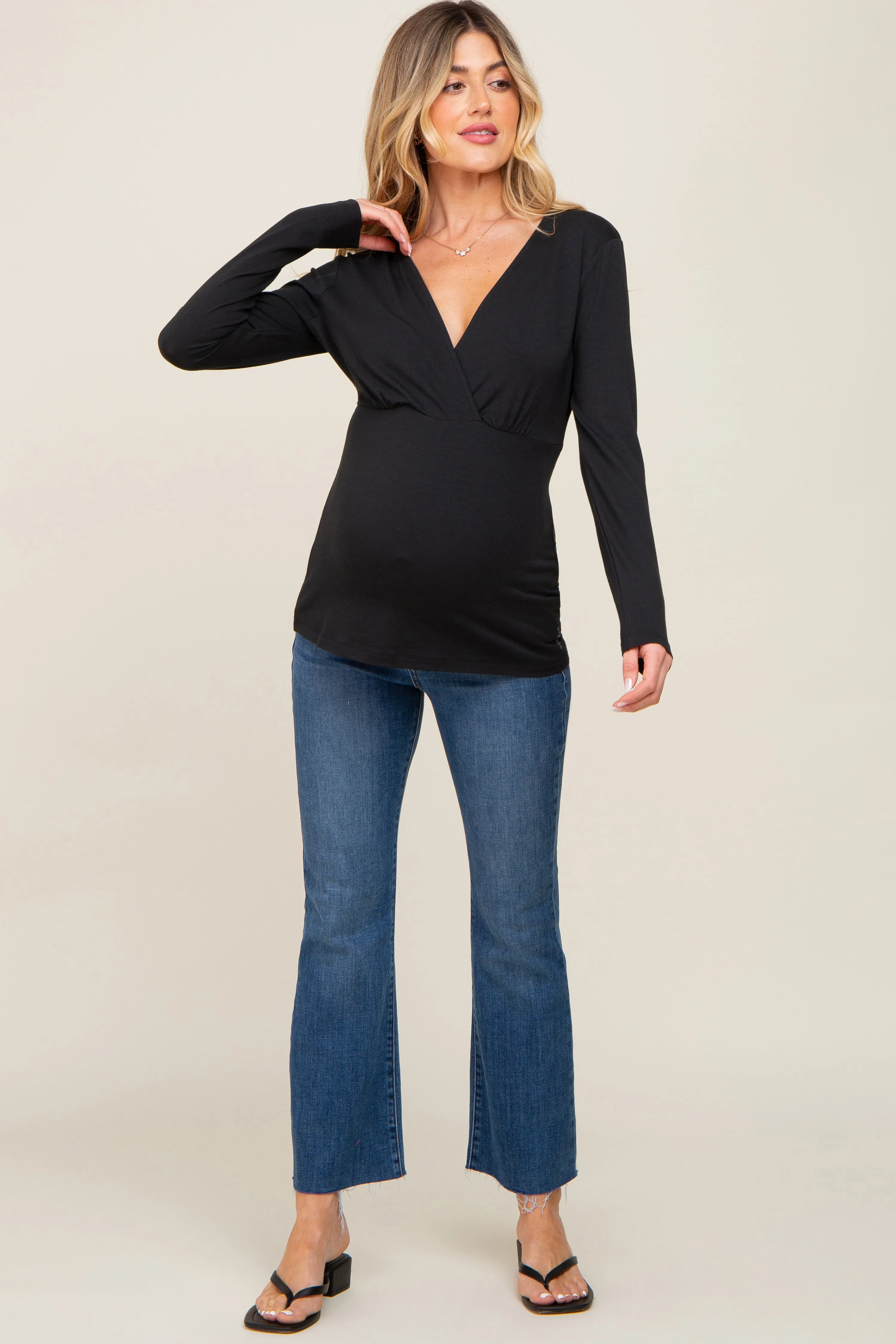 Black Bravado Designs Long Sleeve Nursing Top sold by Pinkblush product image thumbnail 4