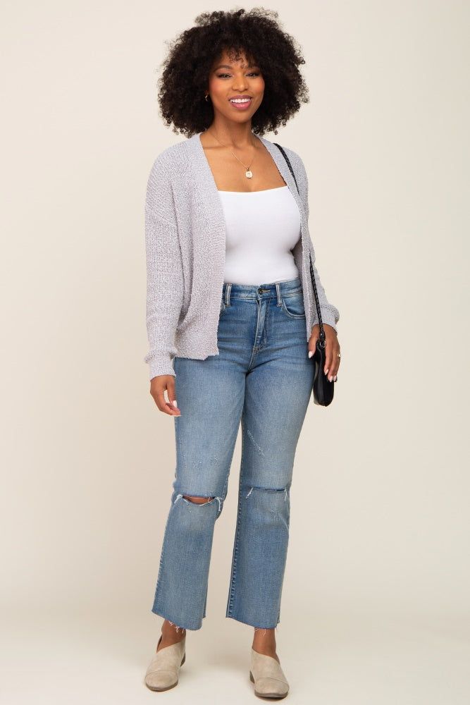 Grey Maternity Cardigan sold by Pinkblush product image thumbnail 4