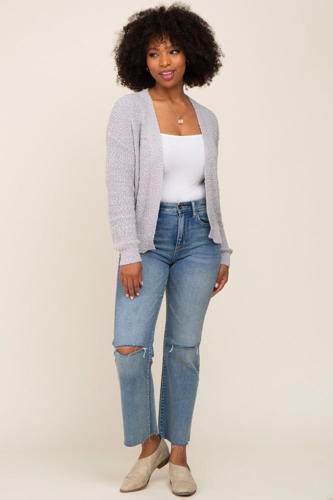 Grey Maternity Cardigan sold by Pinkblush product image thumbnail 5