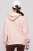 Light Pink Front Pocket Hooded Fleece Maternity Sweatshirt sold by Pinkblush