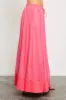 Magenta Colorblock Maxi Skirt sold by Pinkblush