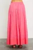 Magenta Colorblock Maxi Skirt sold by Pinkblush