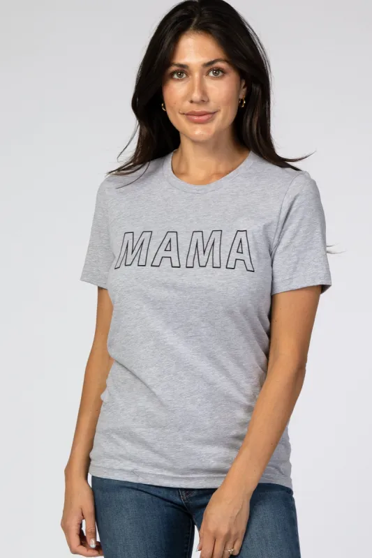 Heather Grey Short Sleeve Top sold by Pinkblush