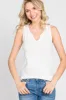 White Heathered Tank sold by Pinkblush