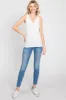 White Heathered Tank sold by Pinkblush