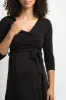 Black Solid Sash Tie Maternity Maxi Dress sold by Pinkblush