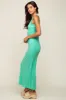 Mint Sleeveless Ribbed Maxi Dress sold by Pinkblush