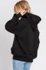 Black Front Zipper Hooded Sweater sold by Pinkblush