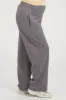 Gray Fleece Lined Maternity Lounge Pants sold by Pinkblush